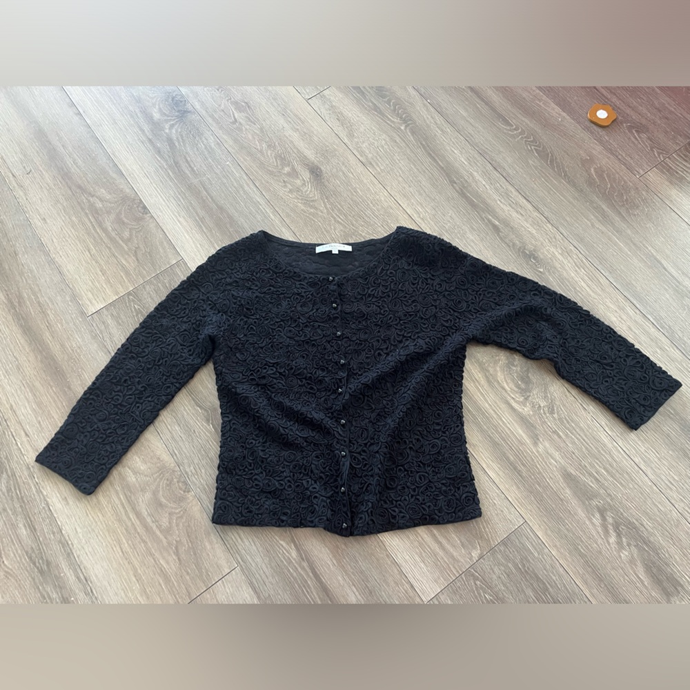 Lk Bennet lace/mesh cardigan